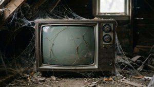 Forgotten TV in Attic