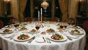 Formal Fine Dining Table