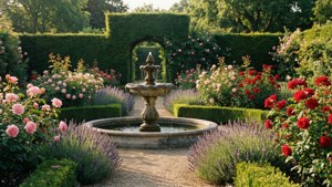 Formal Rose Garden