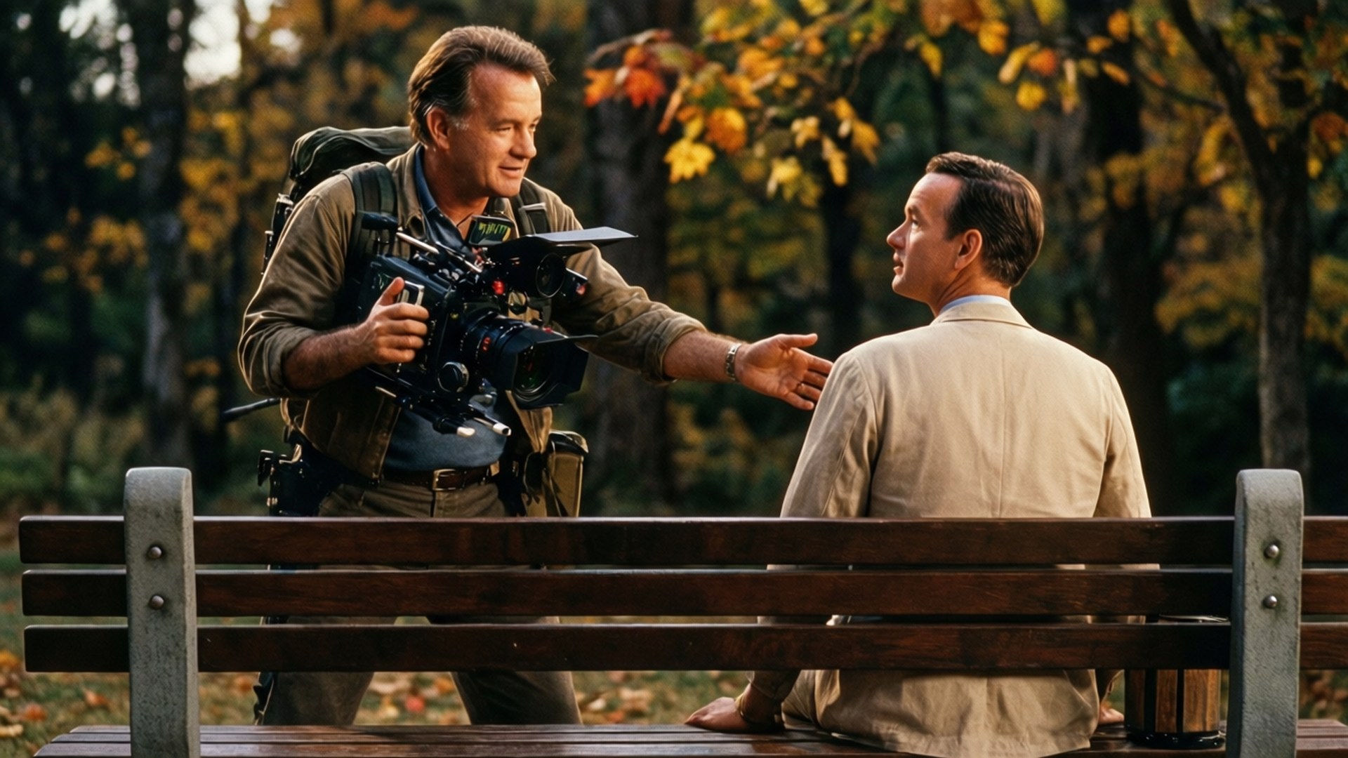 Forrest Gump Director by Wallpapers.art Studio
