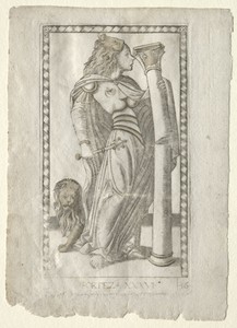 Forteza (from the Tarocchi, series B: Cosmic Principles & Virtues, #36)