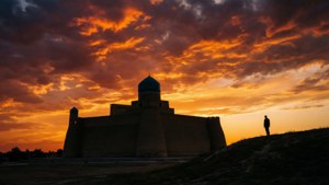 Fortress at Dusk