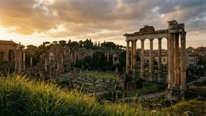 Forum at Dusk
