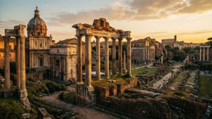 Forum at Golden Hour