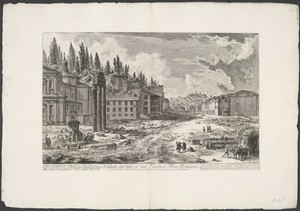 Forum Romanum met de Tempel van Jupiter Stator te Rome