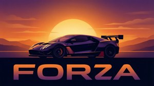 Forza Sunset Poster