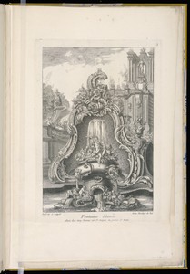 Fountain in the Form of a Cartouche