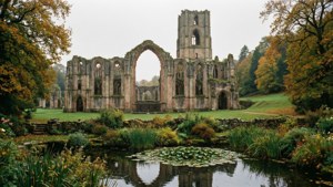 Fountains Abbey Autumn