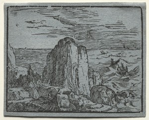 Four Small Landscapes: No.4, Cliff on the Seashore