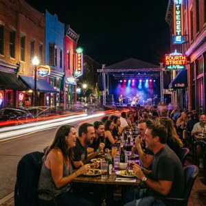 Fourth Street Nightlife