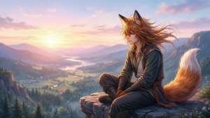 Fox at Dawn