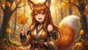 Fox Ears Autumn Play
