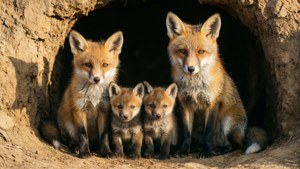 Fox Family Den