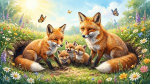 Fox Family Meadow