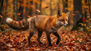 Fox Therian Autumn Walk