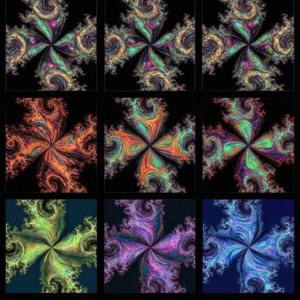 Fractal Merge Art
