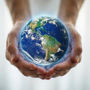 Fragile Earth Hands