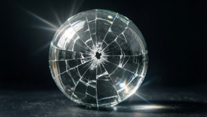 Fragile Glass Sphere