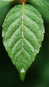 Fragile Green Leaf