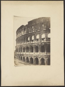 Fragment de l'exterieur du Colysee, a Rome