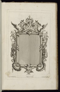 Frame with Armorial Trophies