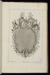 Frame with Rocaille Cartouche, Laurel Branches, and Turkish Bonnets