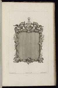 Frame with Rocaille Volutes and Wings