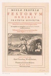 Franciscus ontvangt de stigmata