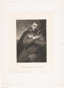 Franciscus van Assisi in gebed