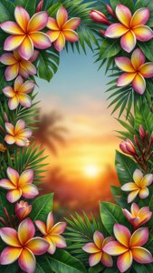 Frangipani 3D Frame