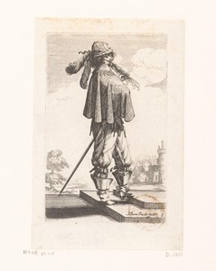 Franse edelman, gekleed volgens de mode van ca. 1630