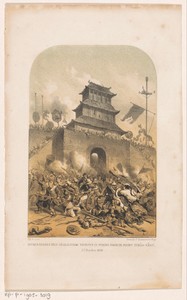 Franse en Britse troepen bestormen het oude zomerpaleis in Peking