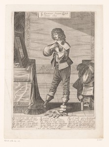 Franse hoveling volgt het edict van 1633