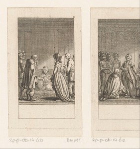 Franz von Veltheim treurt om zijn dochter Adelheid