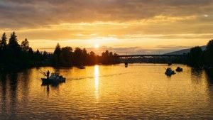 Fraser River Sunset