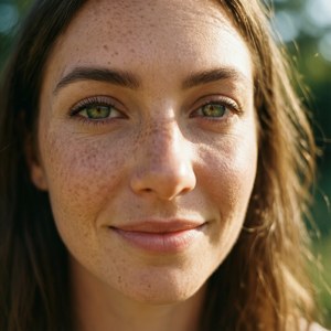 Freckled Smile