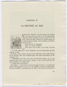 Frédéric Mistral: Mémoires et Recits by Frédéric Mistral: buildings and trees (page 131)