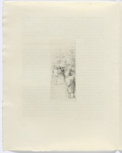 Frédéric Mistral: Mémoires et Recits by Frédéric Mistral: figures on street (page 130)