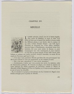 Frédéric Mistral: Mémoires et Recits by Frédéric Mistral: figures outside (page 187)