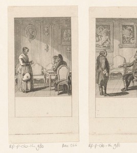 Frederik II confronteert de oude vrouw met haar verleden