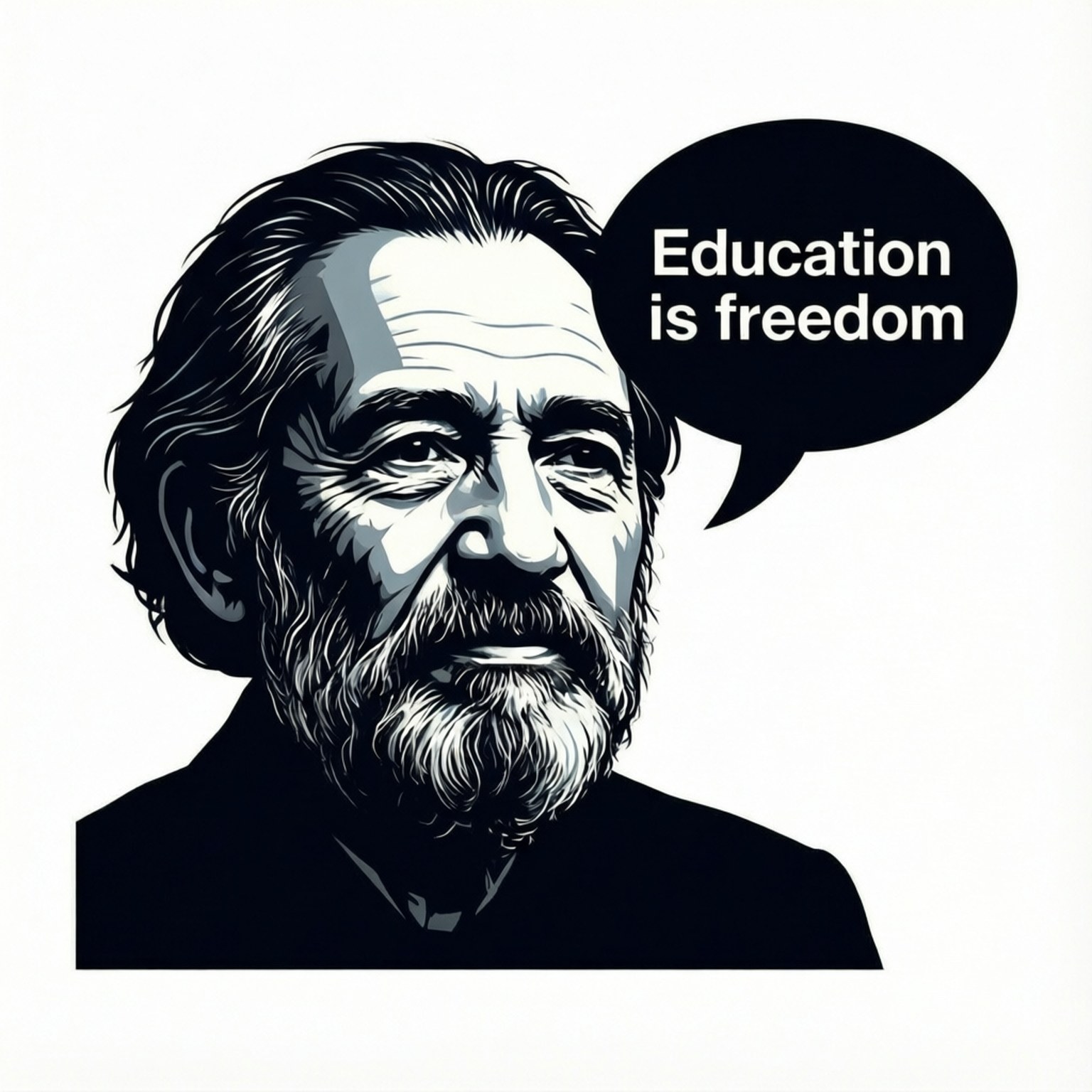 Freedom in Words by Wallpapers.art Studio