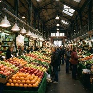 Fremantle Market Bustle