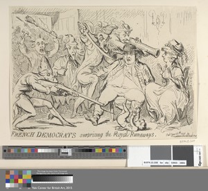 French Democrats surprizing the Royal Runaways