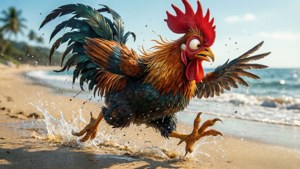 Frenzied Beach Sprint