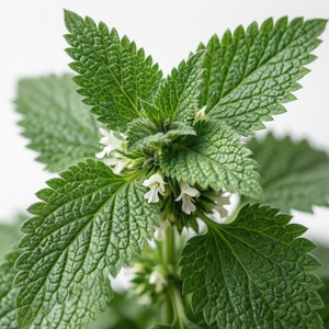 Fresh Catnip Plant Close-Up