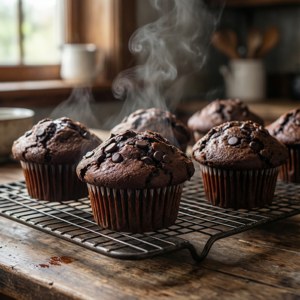 Fresh Chocolate Muffins