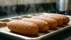 Fresh Corn Dog Tray