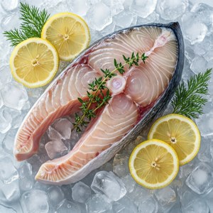 Fresh Halibut on Ice