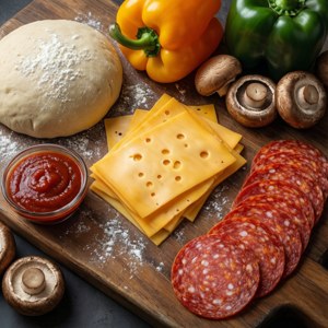 Fresh Ingredients Spread