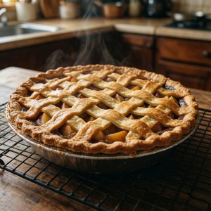 Fresh Lattice Apple Pie